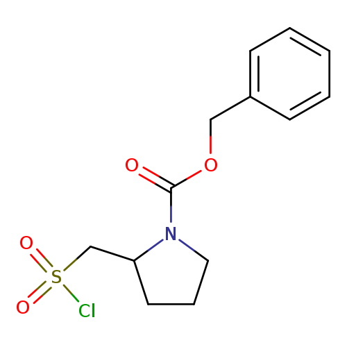 Benzyl 2-((chlorosulfonyl)methyl)pyrrolidine-1-carboxylate