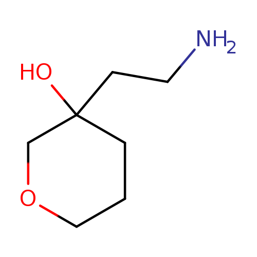 3-(2-aminoethyl)oxan-3-ol