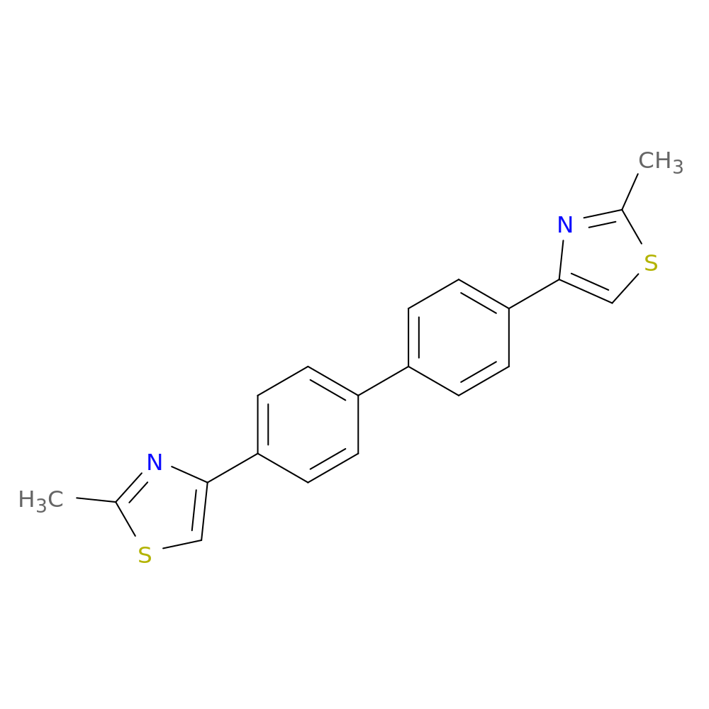 4,4'-Bis(2-methyl-4-thiazolyl)biphenyl