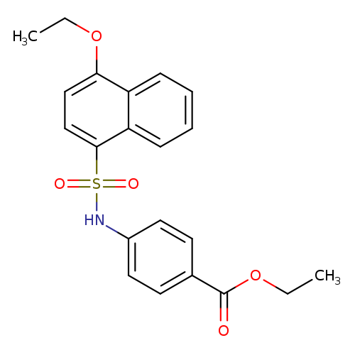 ethyl 4-(4-ethoxynaphthalene-1-sulfonamido)benzoate