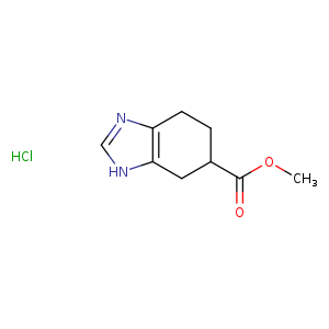 methyl 4,5,6,7-tetrahydro-1H-1,3-benzodiazole-6-carboxylate hydrochloride
