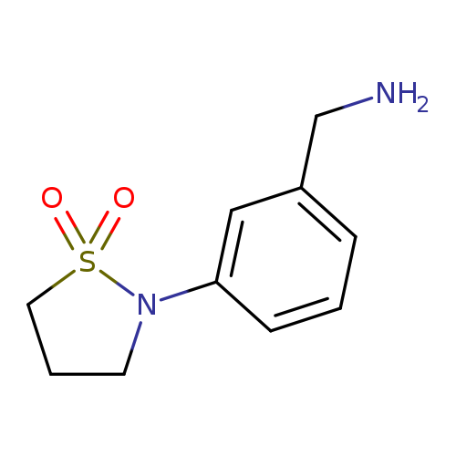 2-(3-(Aminomethyl)phenyl)isothiazolidine 1,1-dioxide