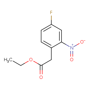 Ethyl 2-(4-fluoro-2-nitrophenyl)acetate