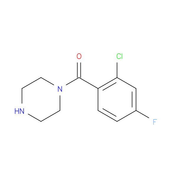 1-(2-chloro-4-fluorobenzoyl)piperazine