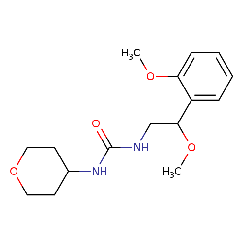 3-[2-methoxy-2-(2-methoxyphenyl)ethyl]-1-(oxan-4-yl)urea