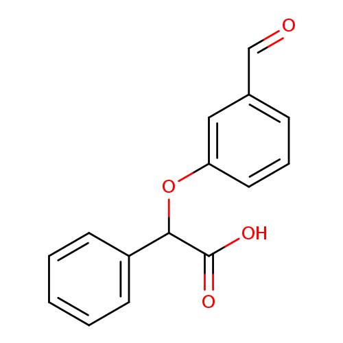 2-(3-Formylphenoxy)-2-phenylacetic acid