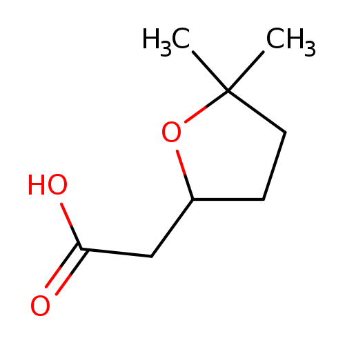 2-(5,5-dimethyloxolan-2-yl)acetic acid
