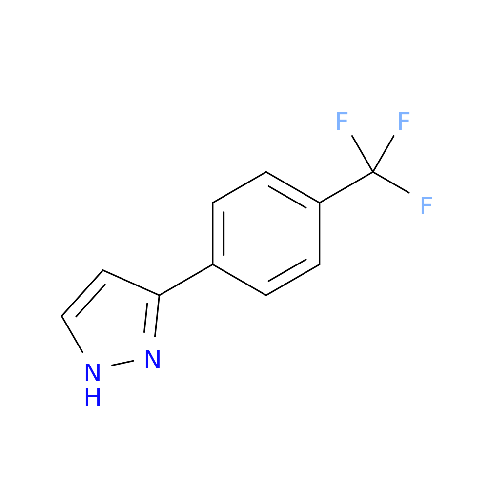 3-(4-(TRIFLUOROMETHYL)PHENYL)-1H-PYRAZOLE