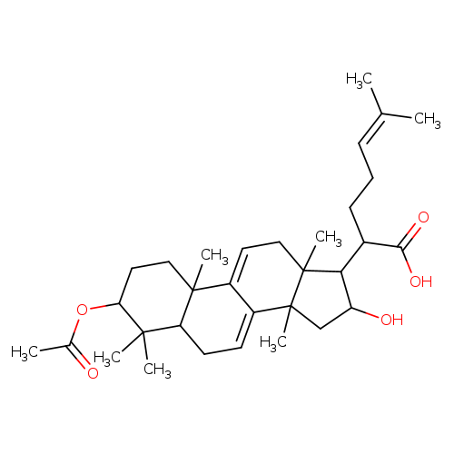 3-O-Acetyl-16α-hydroxydehydrotrametenolic acid
