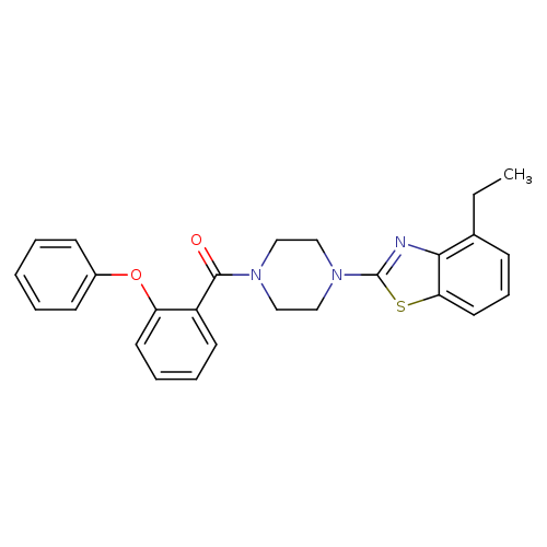 4-ethyl-2-[4-(2-phenoxybenzoyl)piperazin-1-yl]-1,3-benzothiazole
