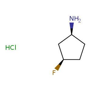 (1S,3R)-3-fluorocyclopentan-1-amine hydrochloride