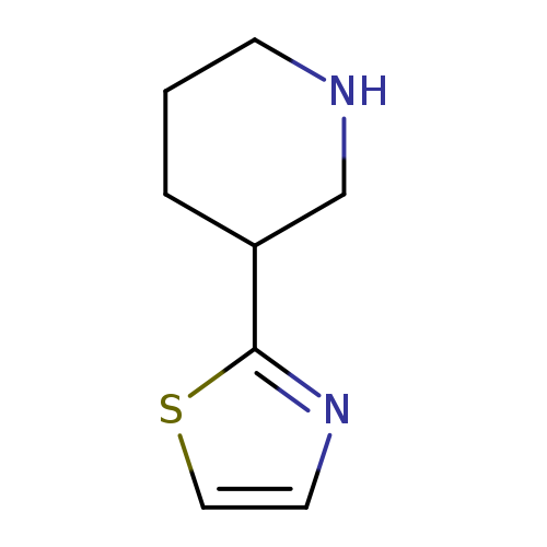 3-(1,3-Thiazol-2-yl)piperidine hydrochloride