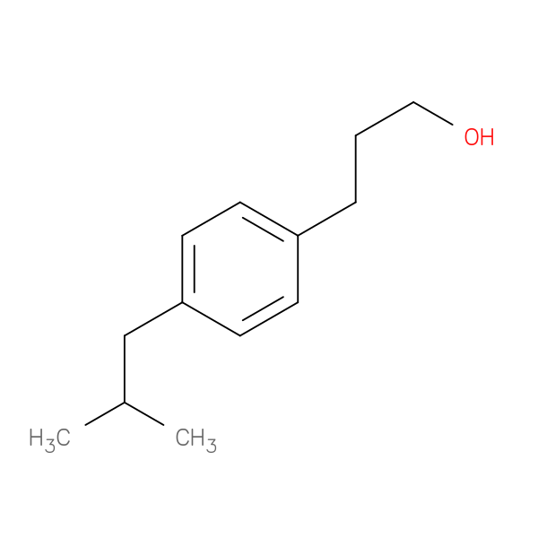 3-[4-(2-methylpropyl)phenyl]propan-1-ol