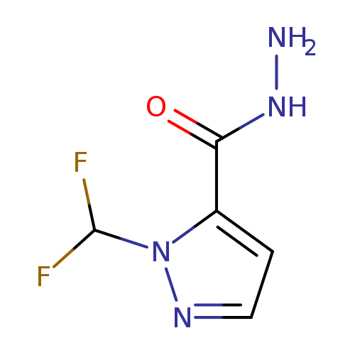 1-(Difluoromethyl)-1h-pyrazole-5-carbohydrazide