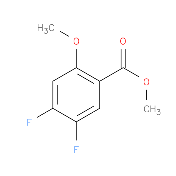 4,5-Dfluoro-2-methoxybenzoic acid methyl ester