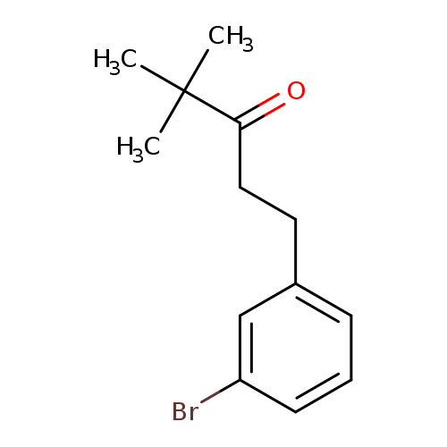 1-(3-bromophenyl)-4,4-dimethylpentan-3-one