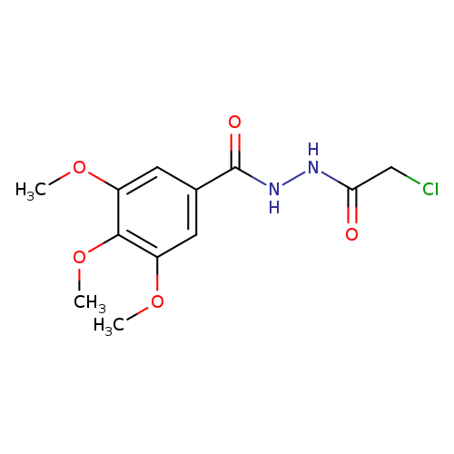 N'-(2-chloroacetyl)-3,4,5-trimethoxybenzohydrazide