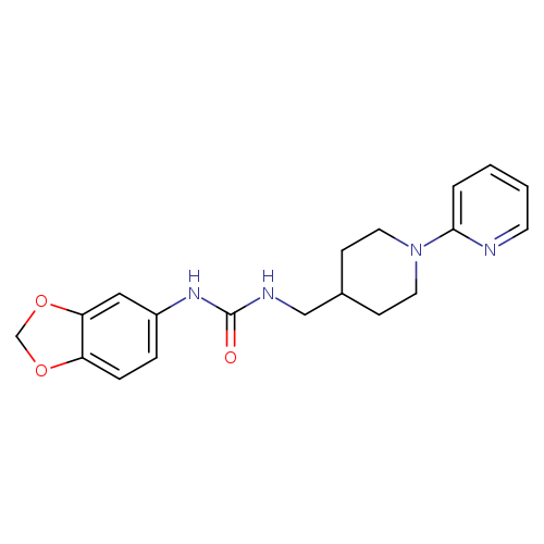 3-(2H-1,3-benzodioxol-5-yl)-1-{[1-(pyridin-2-yl)piperidin-4-yl]methyl}urea