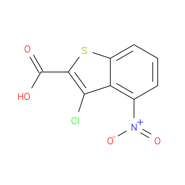 3-chloro-4-nitro-1-benzothiophene-2-carboxylic acid