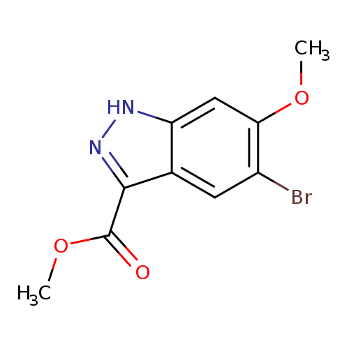 1H-Indazole-3-carboxylic acid, 5-bromo-6-methoxy-, methyl ester