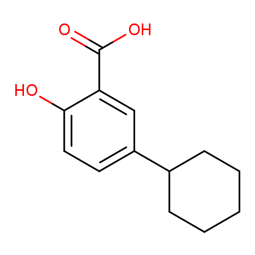 5-cyclohexylsalicylic acid