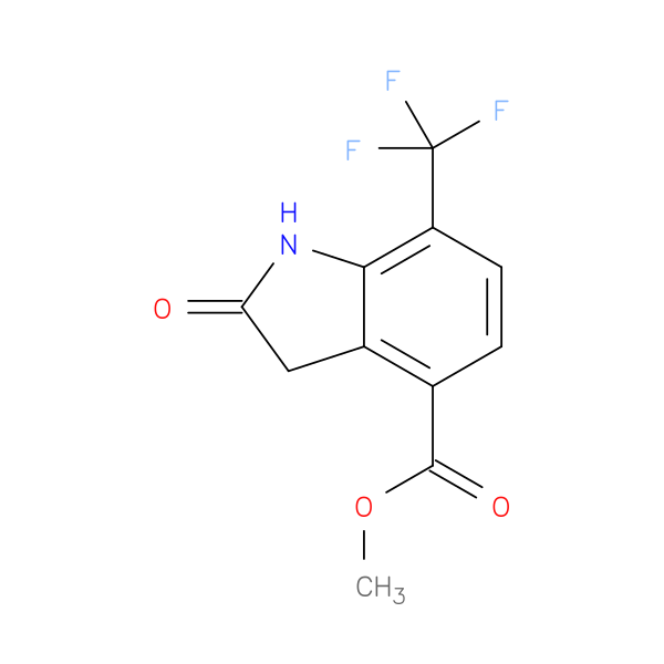 Methyl 2-oxo-7-(trifluoromethyl)indoline-4-carboxylate