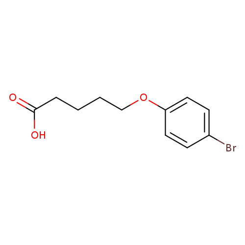 Pentanoic acid, 5-(4-bromophenoxy)-