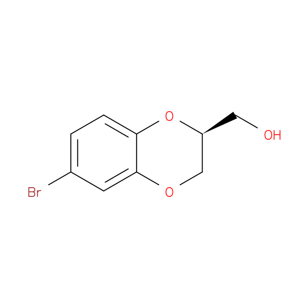 (S)-(6-Bromo-2,3-dihydrobenzo[b][1,4]dioxin-2-yl)methanol