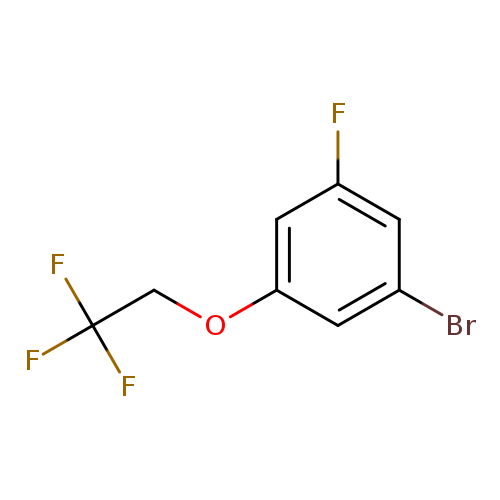 1-bromo-3-fluoro-5-(2,2,2-trifluoroethoxy)benzene