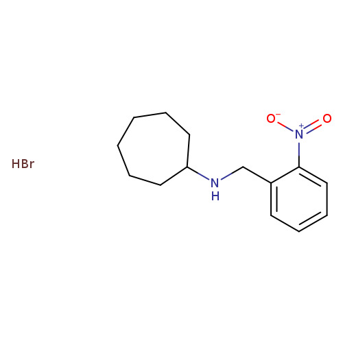 N-(2-nitrobenzyl)cycloheptanamine hydrobromide