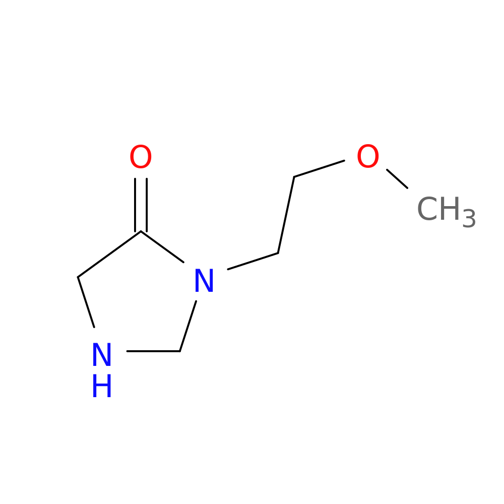3-(2-methoxyethyl)imidazolidin-4-one