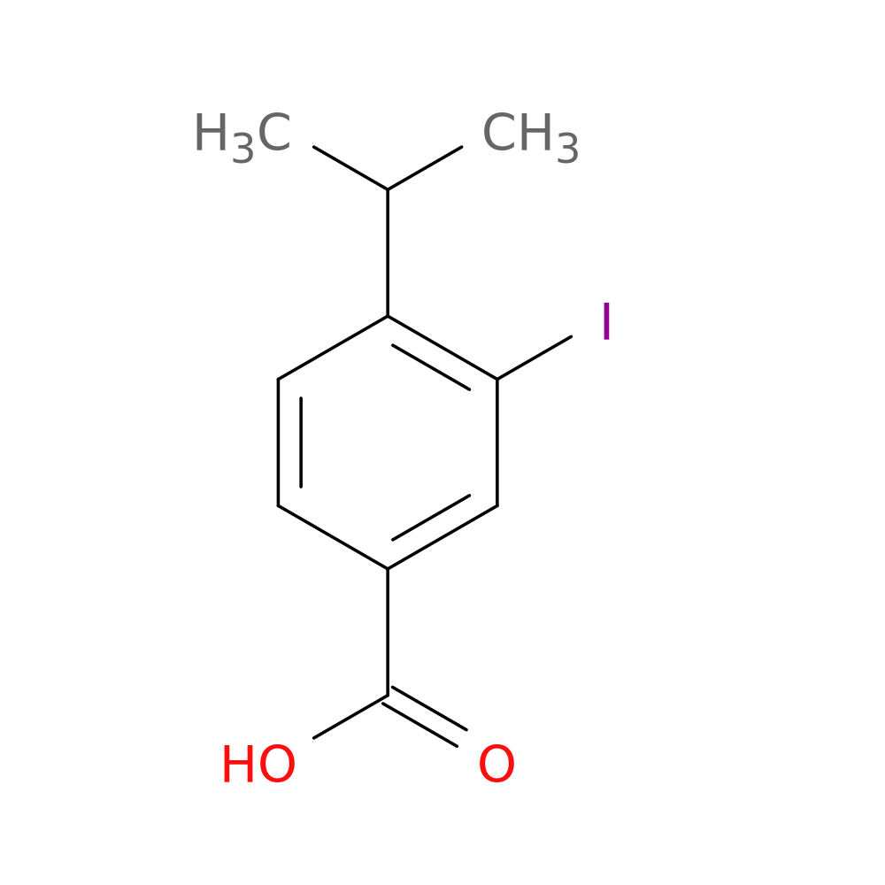 3-Iodo-4-isopropylbenzoic acid