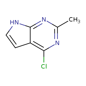 4-Chloro-2-methyl-1H-pyrrolo[2,3-d]pyrimidine