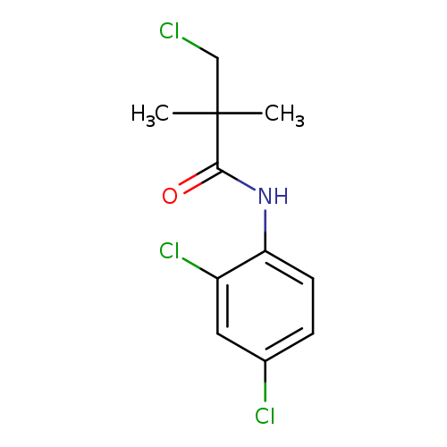 3-chloro-N-(2,4-dichlorophenyl)-2,2-dimethylpropanamide