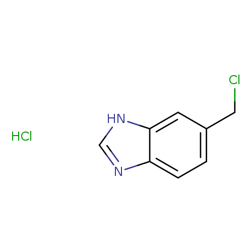 5-(chloromethyl)-1H-1,3-benzodiazole hydrochloride