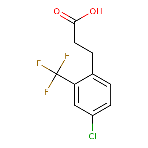 3-(4-Chloro-2-(trifluoromethyl)phenyl)propanoic acid