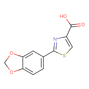 2-(2H-1,3-Benzodioxol-5-yl)-1,3-thiazole-4-carboxylic acid