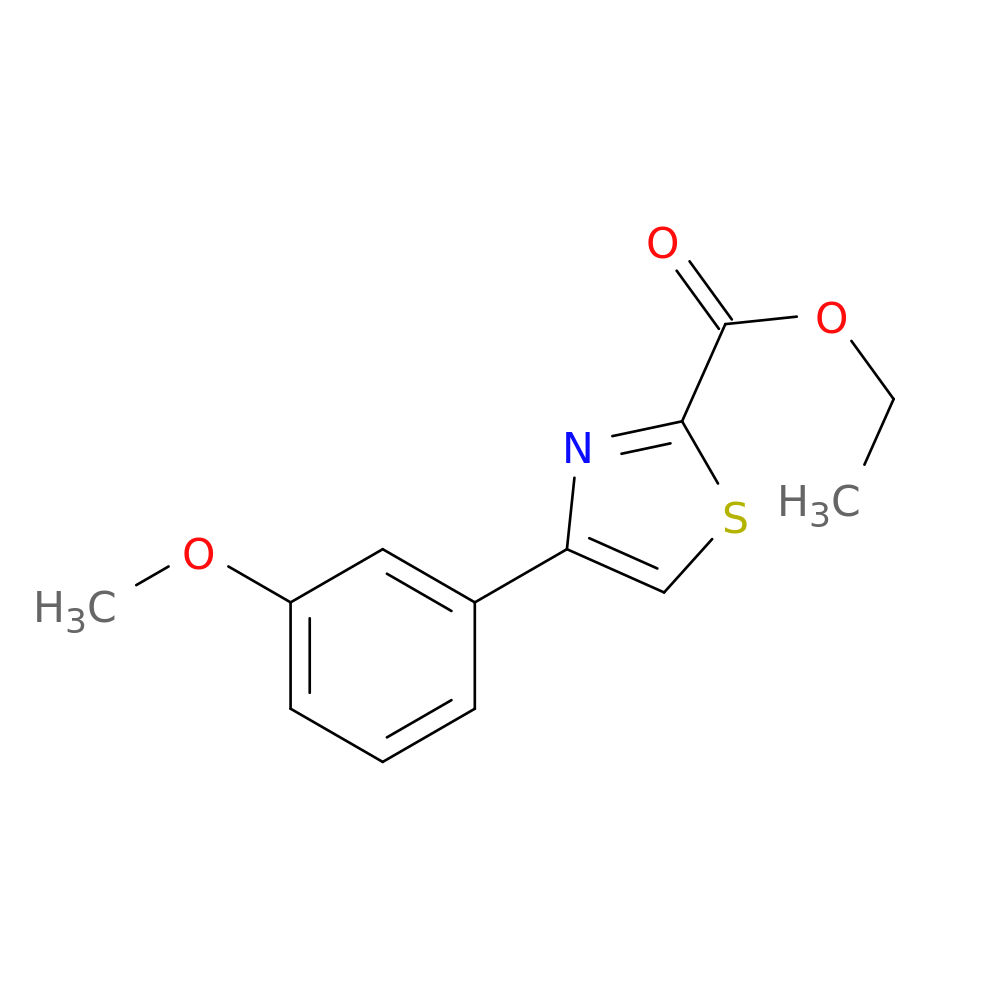 4-(3-Methoxy-phenyl)-thiazole-2-carboxylic acid ethyl ester