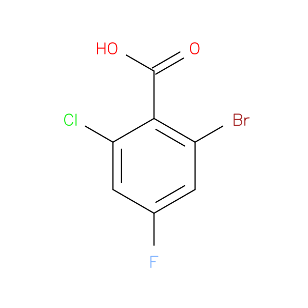 2-Bromo-6-chloro-4-fluorobenzoic acid