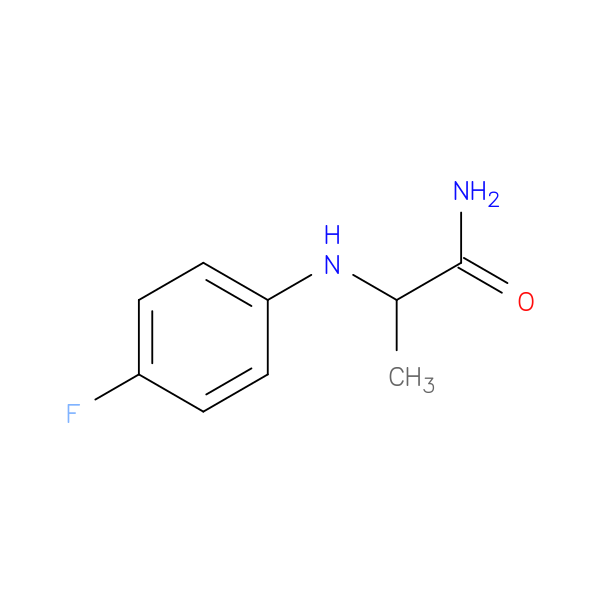 2-[(4-fluorophenyl)amino]propanamide