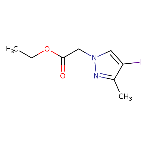 Ethyl 2-(4-iodo-3-methyl-1H-pyrazol-1-yl)acetate