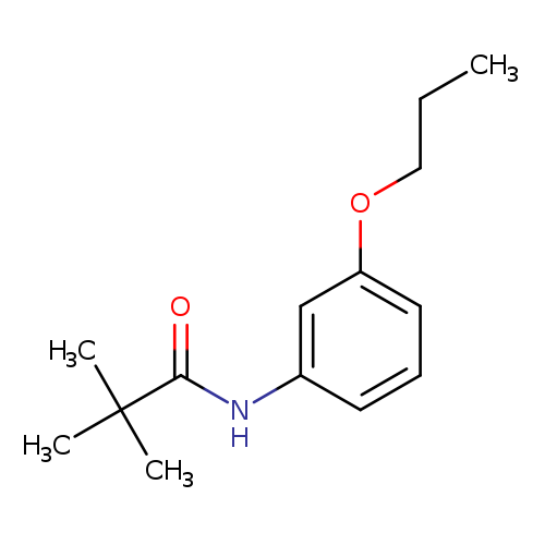 2,2-dimethyl-N-(3-propoxyphenyl)propanamide