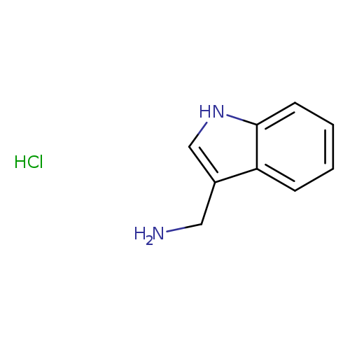 1H-Indole-3-methanamine, hydrochloride (1:1)