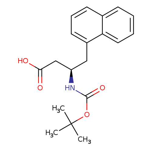 1-Naphthalenebutanoic acid, β-[[(1,1-dimethylethoxy)carbonyl]amino]-, (βR)-