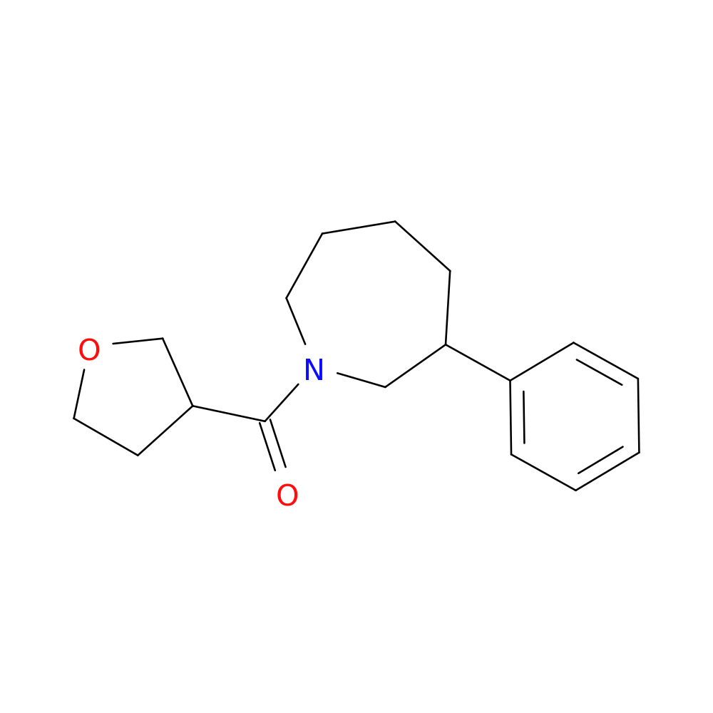 1-(oxolane-3-carbonyl)-3-phenylazepane
