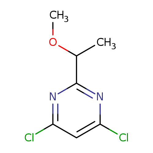 4,6-Dichloro-2-(1-methoxyethyl)pyrimidine