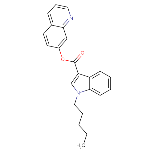 quinolin-7-yl1-pentyl-1H-indole-3-carboxylate