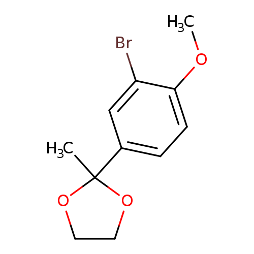 2-(3-Bromo-4-methoxyphenyl)-2-methyl-1,3-dioxolane