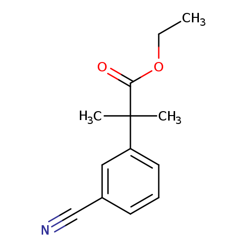 ethyl 2-(3-cyanophenyl)-2-methylpropanoate