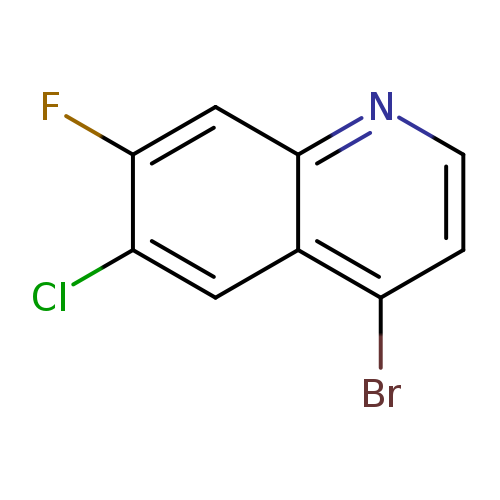 4-bromo-6-chloro-7-fluoroquinoline